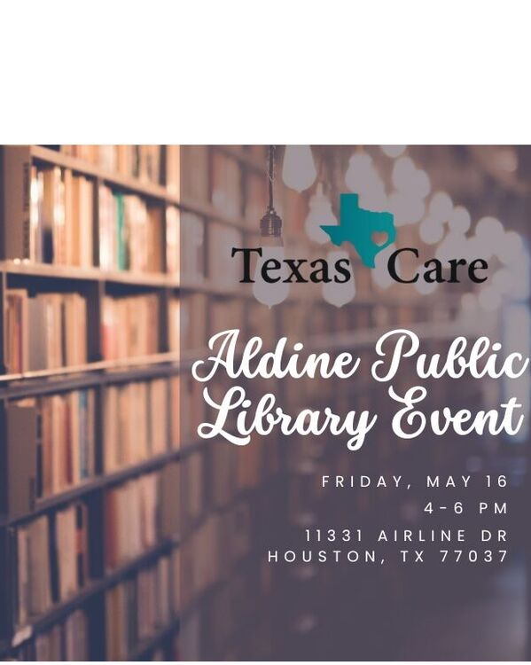 Aldine Public Library Event