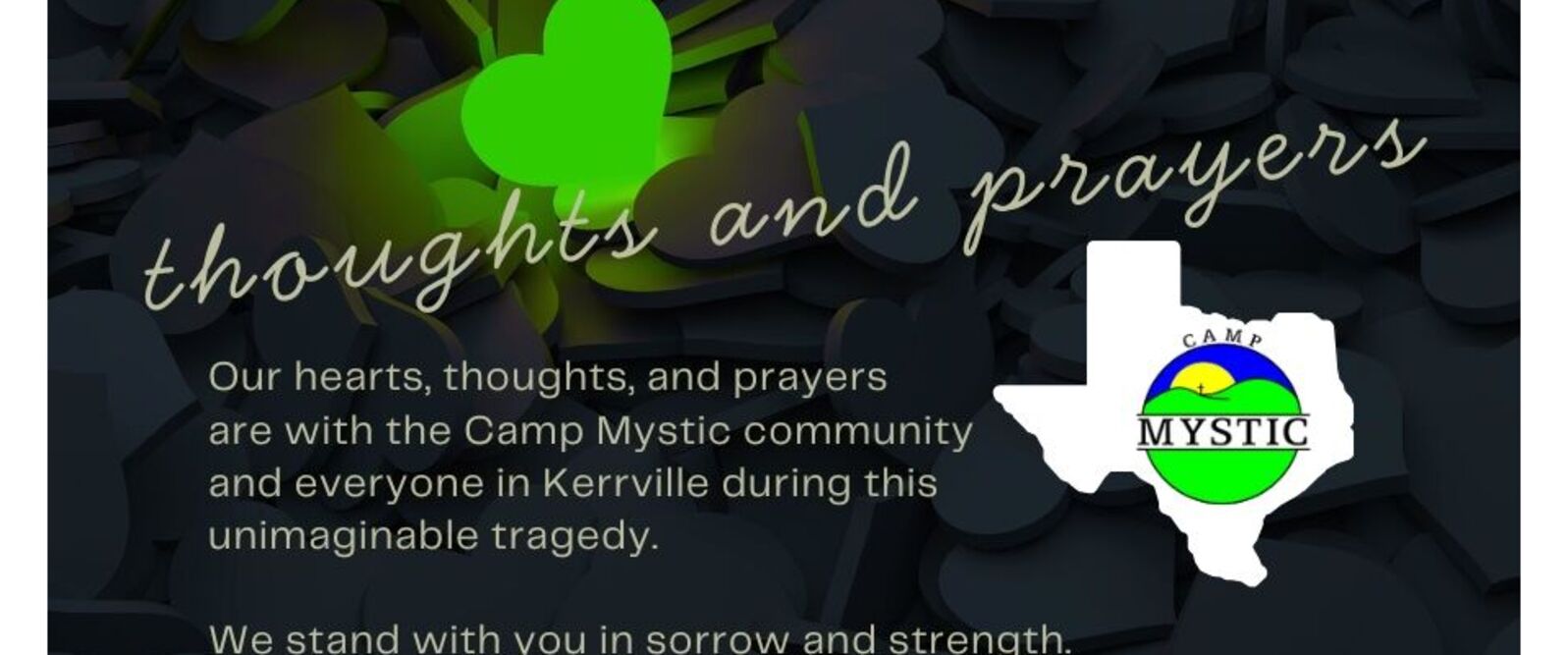 TX Care Stands with Camp Mystic